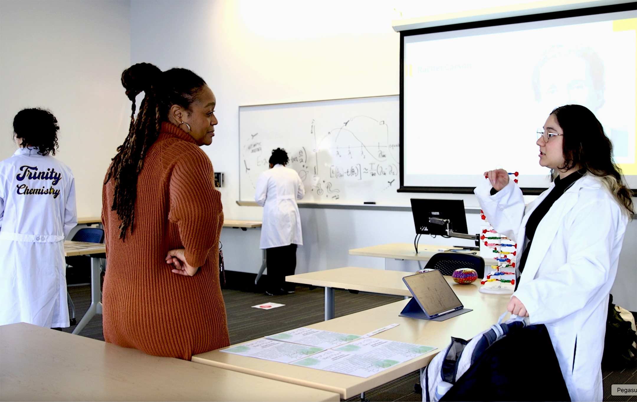 Data Shows STEM Gaps, but Trinity Students Push Back